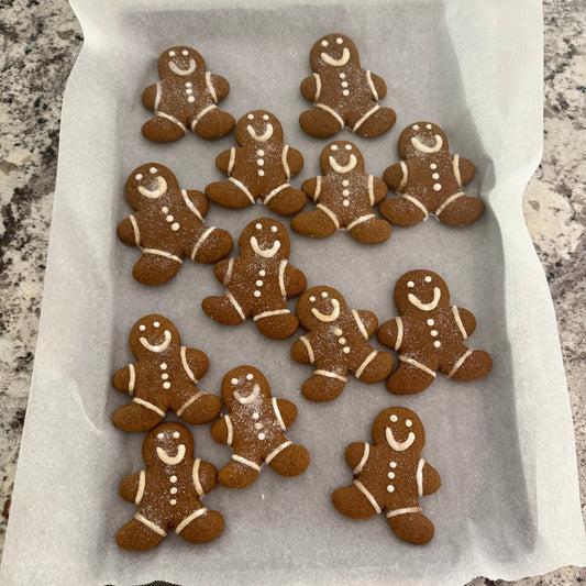 100 Gingerbread Men Cookies Holiday Cookies