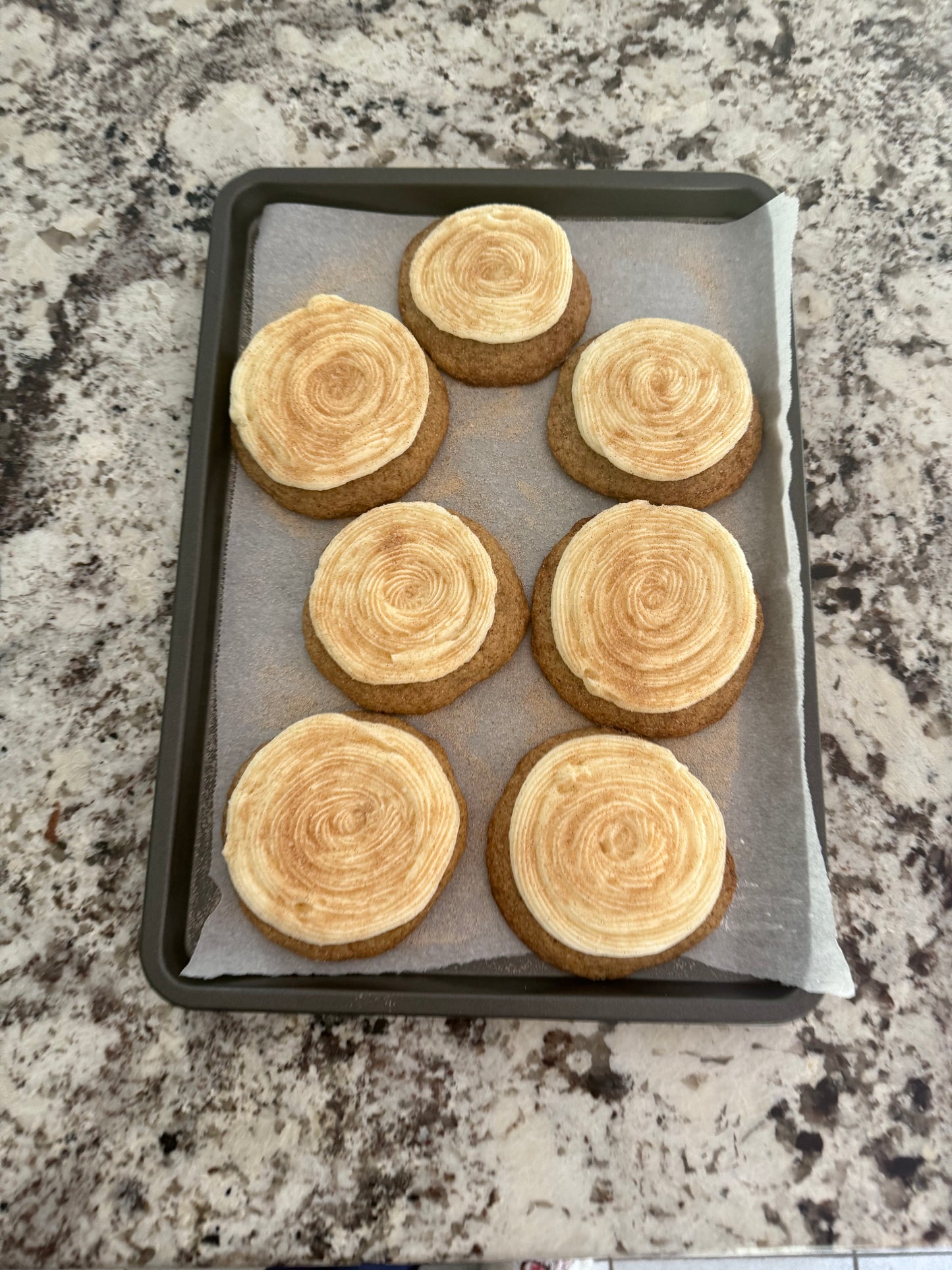 Churro Cookies – Cinnamon Sugar Frosted Cookies Half Dozen Gift Box